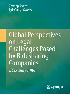 cover image of Global Perspectives on Legal Challenges Posed by Ridesharing Companies